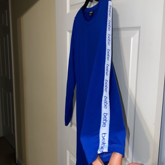 Bebe Blue Dress - Picture 2 of 4